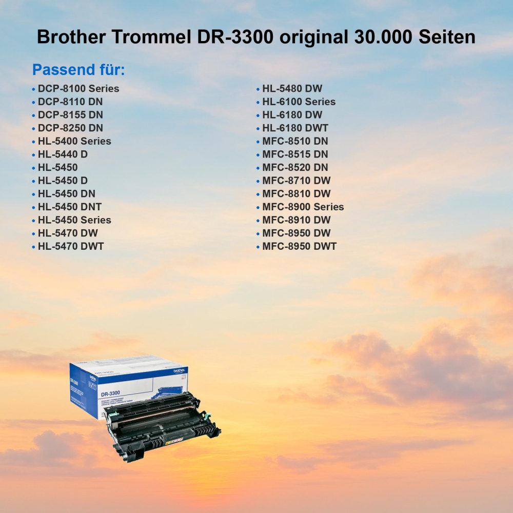 Brother Trommel DR-3300 original 30.000 Seiten