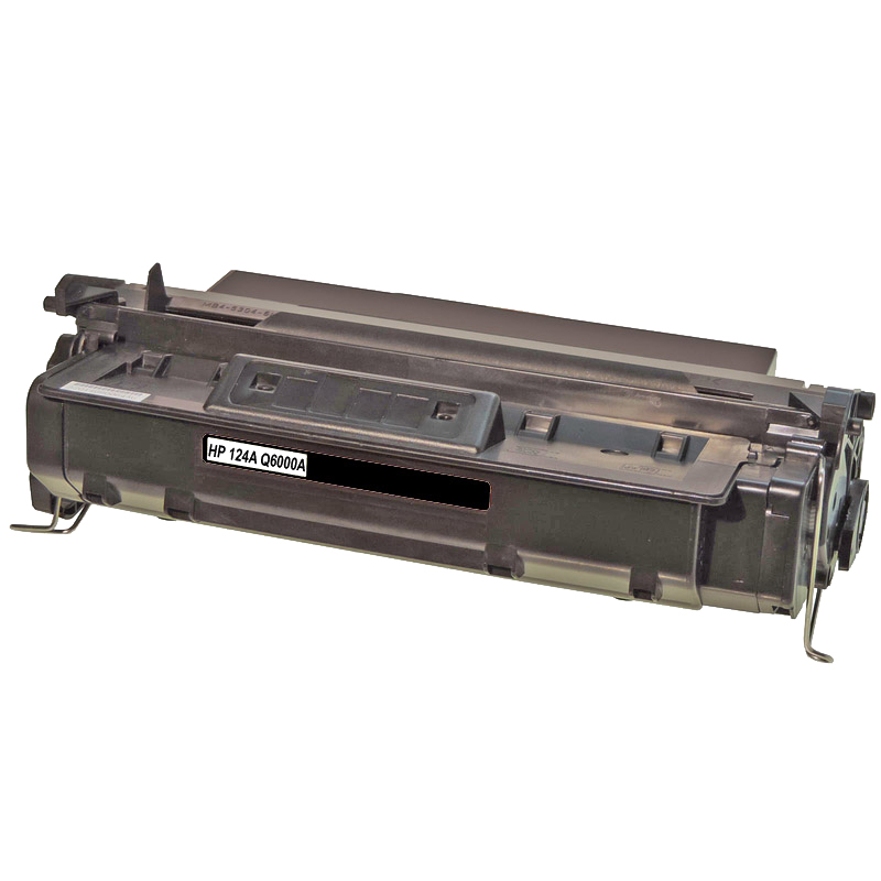 Kompatibel HP Q6000A, 124A BK Schwarz Black Toner Patrone für 2.500 Seiten von Gigao