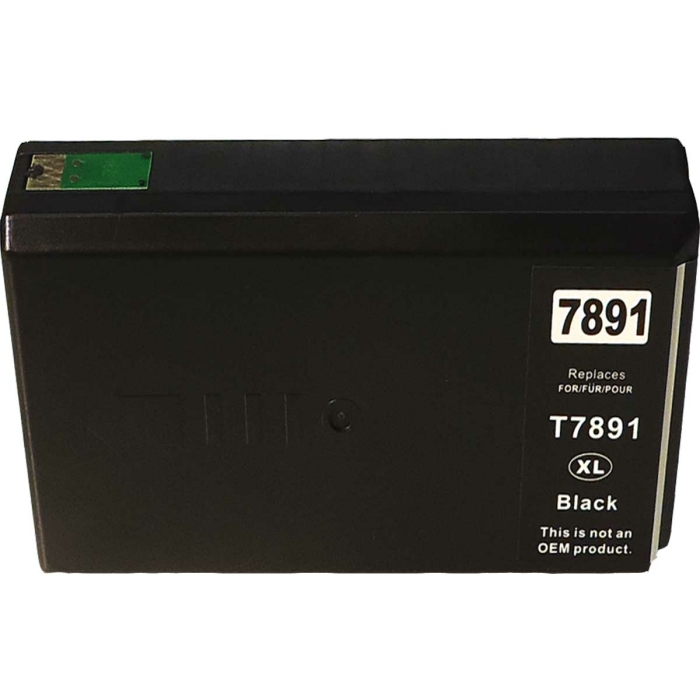 Kompatibel Epson C13T78914010, T7891, 78XL BK Schwarz Black Druckerpatrone für 4.000 Seiten von D&C