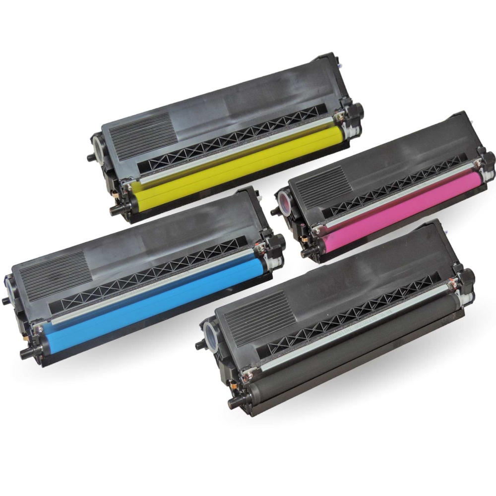Kompatibel Brother TN-326BK, TN-326C, TN-326M, TN-326Y Sparset 4 Toner alle Farben von Gigao