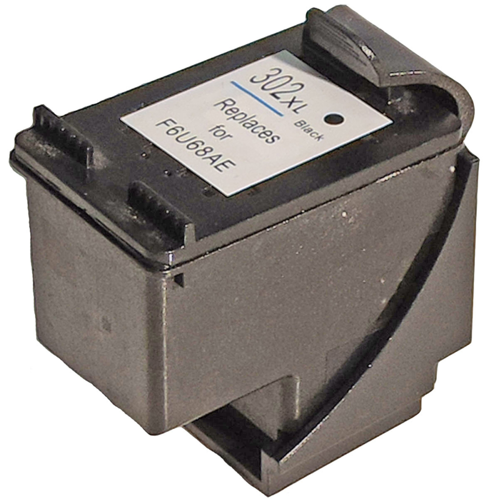 Wiederbefüllt 2er Set HP 302XL BK F6U68AE + 302XL C F6067AE Druckerpatronen wiederbefüllt Schwarz + alle Farben von Gigao