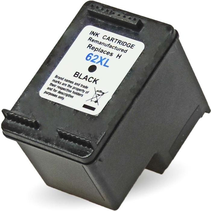 Kompatibel HP 62XL, C2P05AE BK Schwarz Black...