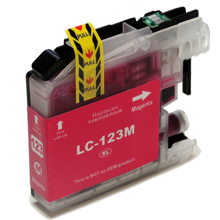 Kompatibel Brother LC-123 XL 3er Set Rainbow Pack Druckerpatronen von D&amp;C
