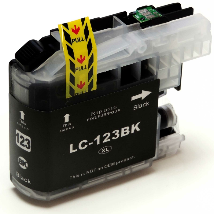 Kompatibel Brother LC-123 XL Set 4 Druckerpatronen von D&C