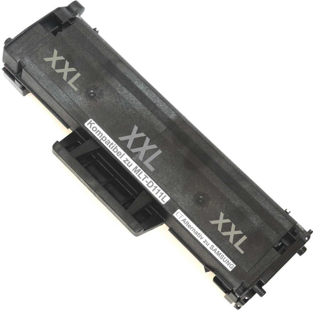 Kompatibel Samsung MLT-D111L Toner Multipack 4 schwarze XL-Tonerpatronen für je 1.800 Seiten von D&C