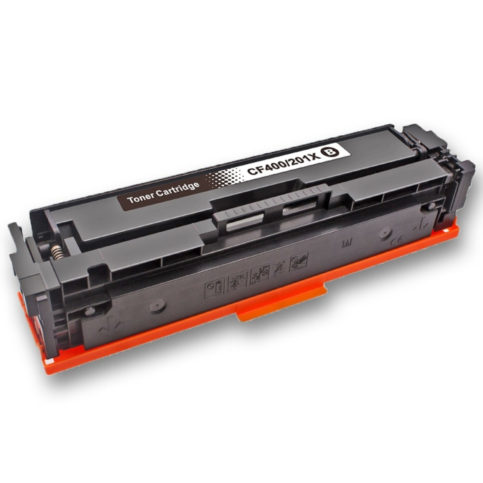 Kompatibel HP 201X, CF400X BK Schwarz Black Toner Patrone für 2.800 Seiten von D&C