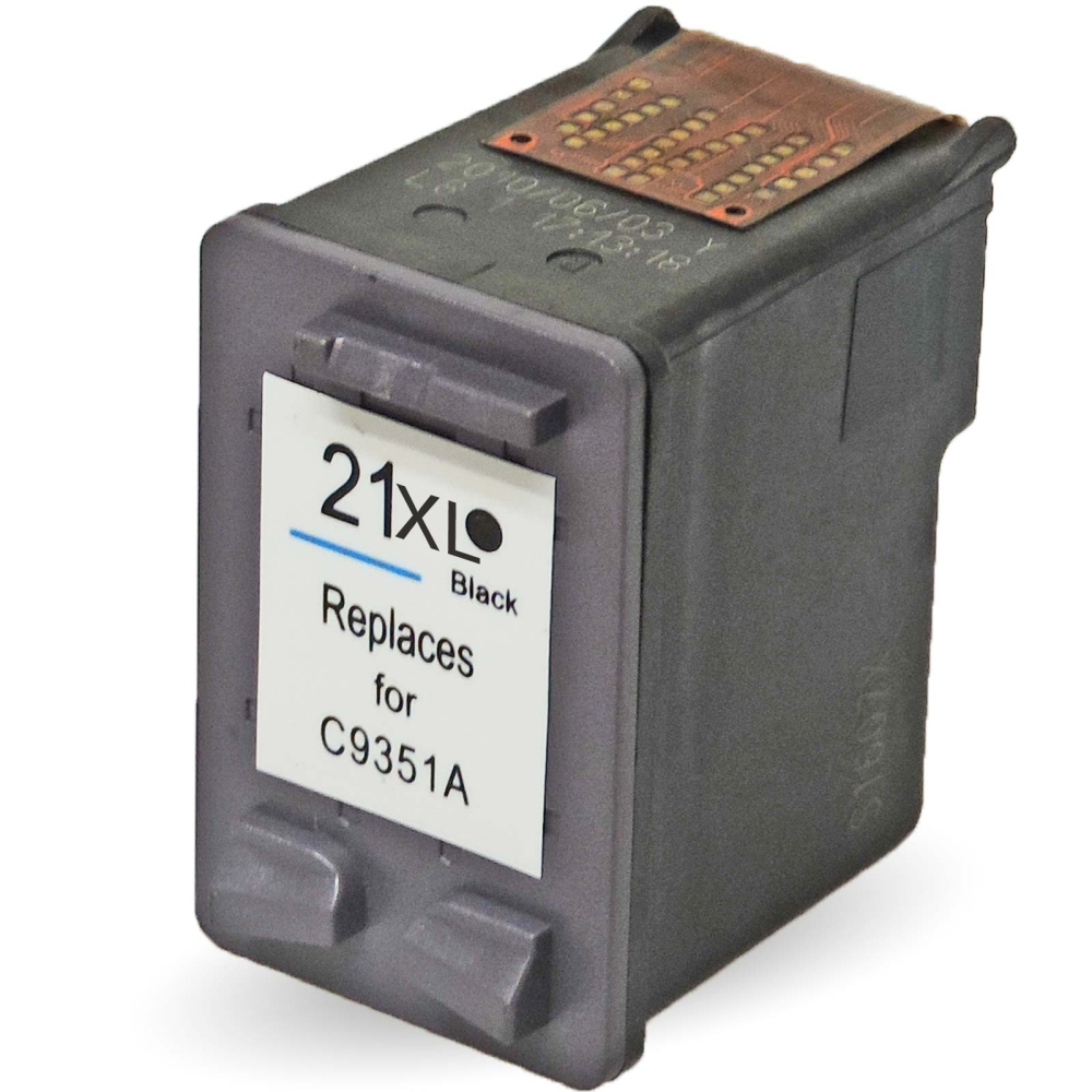 Wiederbefüllt 2er Set HP 21XL BK C9351AE + 22XL C C9352AE Druckerpatronen wiederbefüllt Schwarz + alle Farben von Gigao