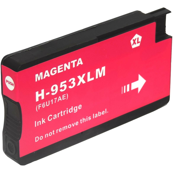 Kompatibel HP 953XL, F6U17AE M Magenta Rot Druckerpatrone für 1.600 Seiten von D&C