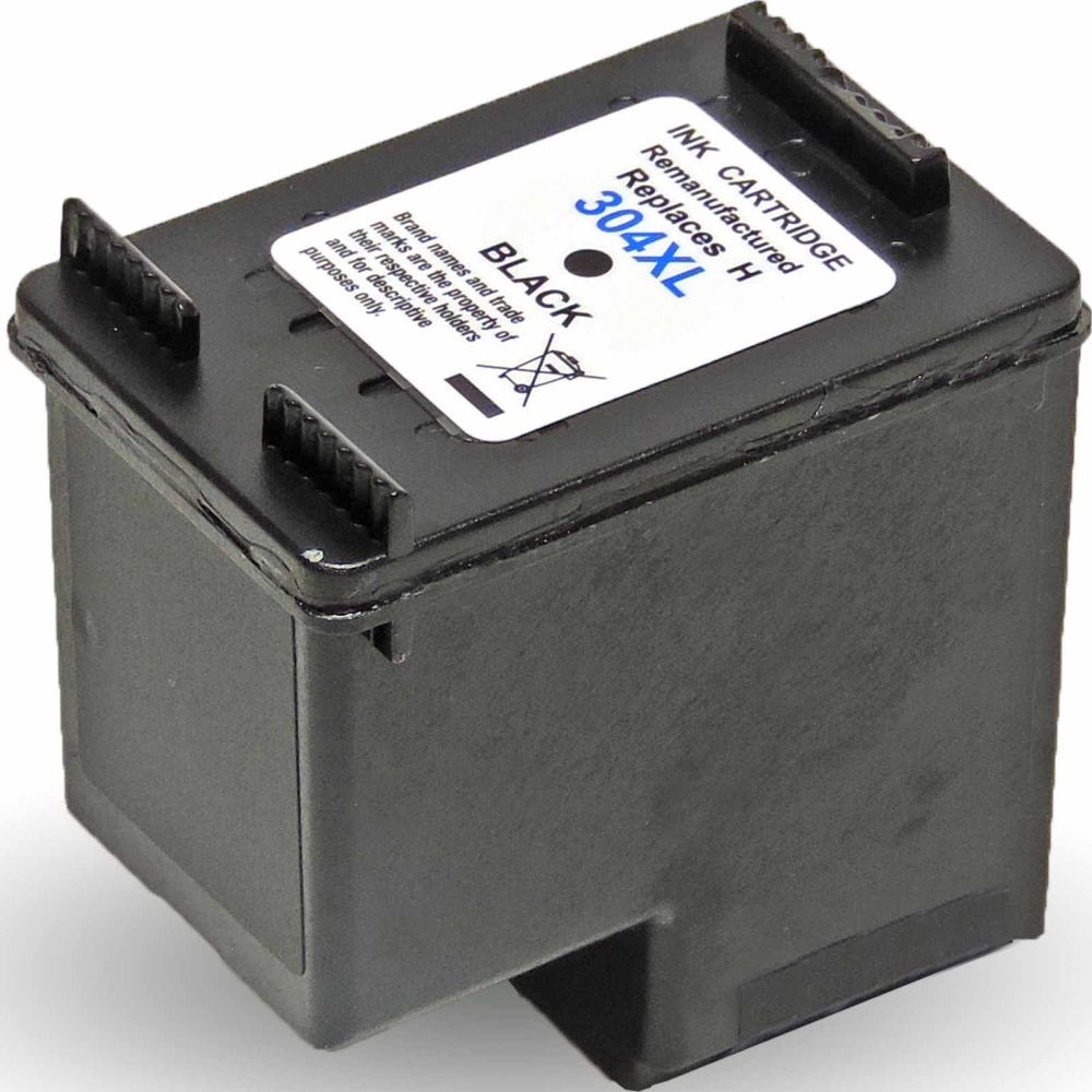 Kompatibel HP 304XL, N9K08AE BK Schwarz Black Druckerpatrone für 300 Seiten von Gigao