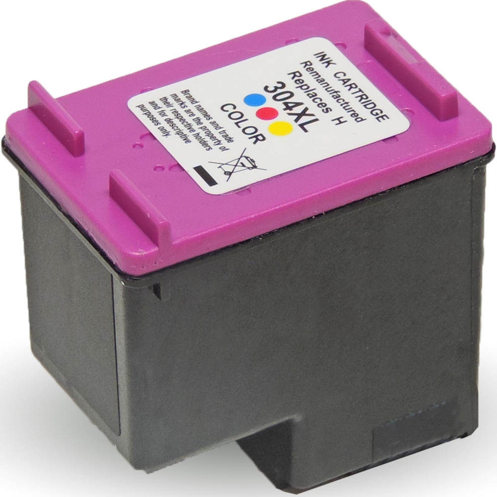 Kompatibel HP 304XL, N9K07AE C Color Cyan / Magenta / Gelb Druckerpatrone für 300 Seiten von Gigao