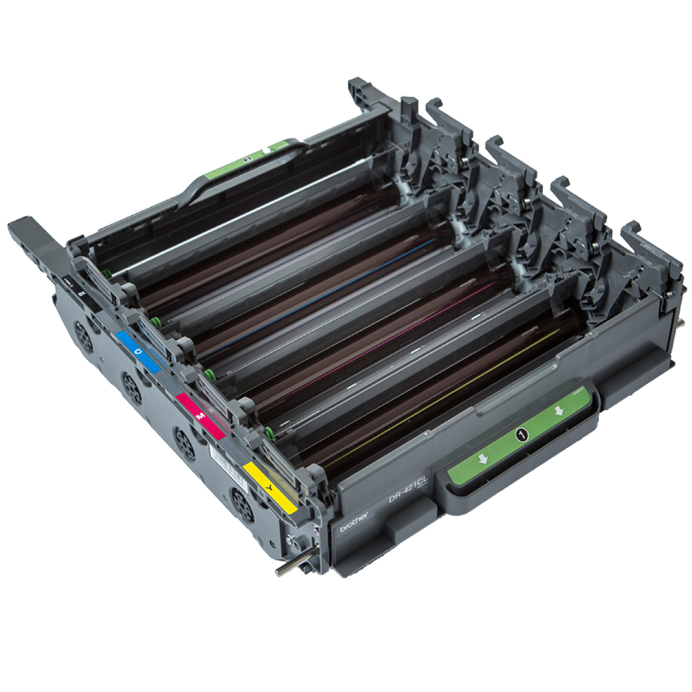 Gigao Trommeleinheit kompatibel Brother DR-421CL Trommeleinheit BK-C-M-Y für 50.000 Seiten