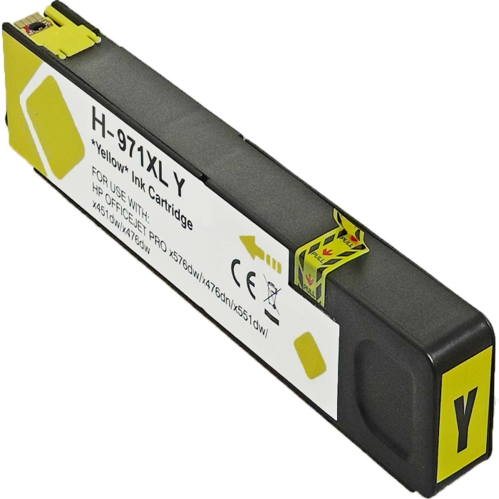 Kompatibel HP 971XL, CN628AE Y Yellow Gelb Druckerpatrone für 6.600 Seiten von D&C