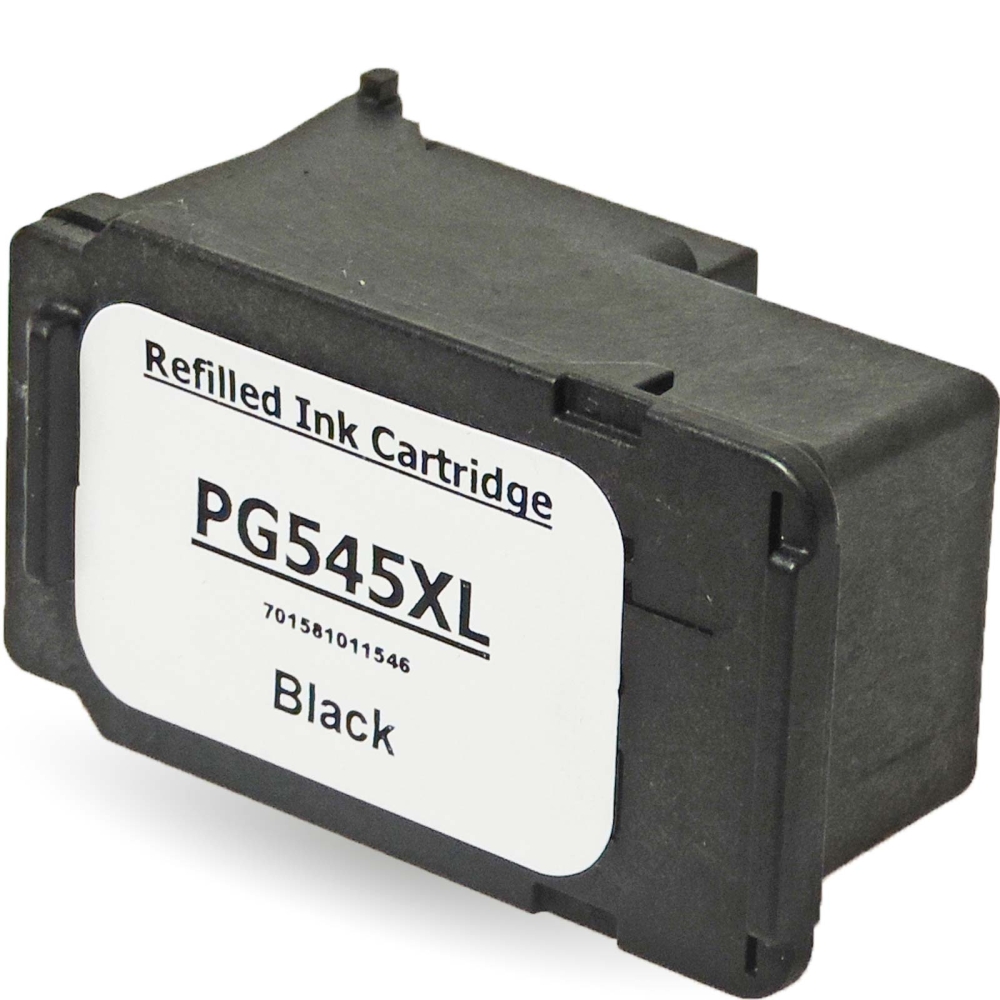 Wiederbefüllt 3er Set Canon PG-545XL BK + CL-546XL C Druckerpatronen wiederbefüllt 2x Black + 1x alle Farben von Gigao