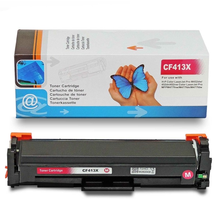 Kompatibel HP 410A/410X  CF410X, CF411X, CF413X, CF412X Sparset 4 Toner alle Farben von D&C