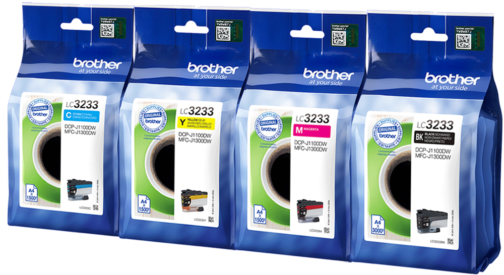 Original Brother Druckerpatronen LC-3233 Multipack LC3233VALBPDR