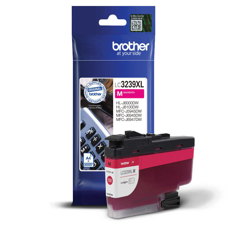 Original Brother Druckerpatrone LC-3239-XL-M Magenta