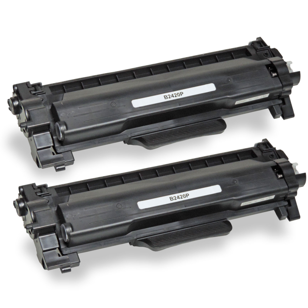 Kompatibel Brother TN-2420 2 Toner Multipack Tonerpatronen für je 3.000 Seiten von D&C