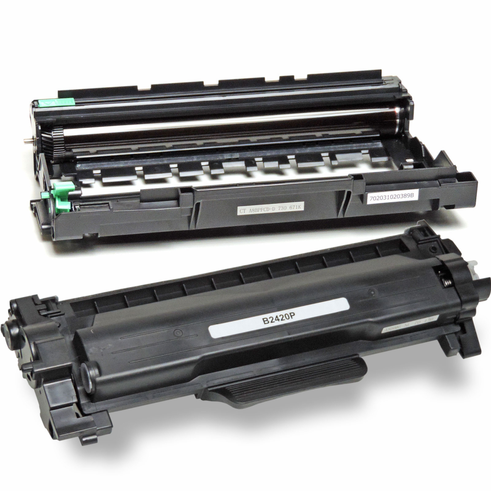 Kompatibel Brother DR-2400 + TN-2420 XL Toner (6.000 Seiten) und Trommel (12.000 Seiten) Sparset von Gigao