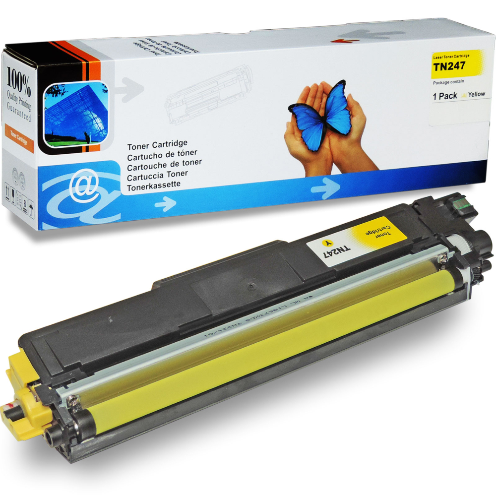 Kompatibel Brother TN-243, TN-247 3er Sparset Toner Cyan, Magenta, Gelb TN-243, TN-247 C,M,Y von D&C