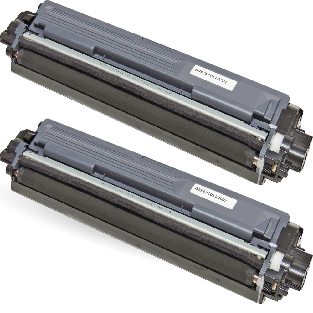 Kompatibel Brother TN-243, TN-247 BK 2x Toner Black Multipack D&C Toner Patronen für je 3000 Seiten ersetzt  TN-247BK