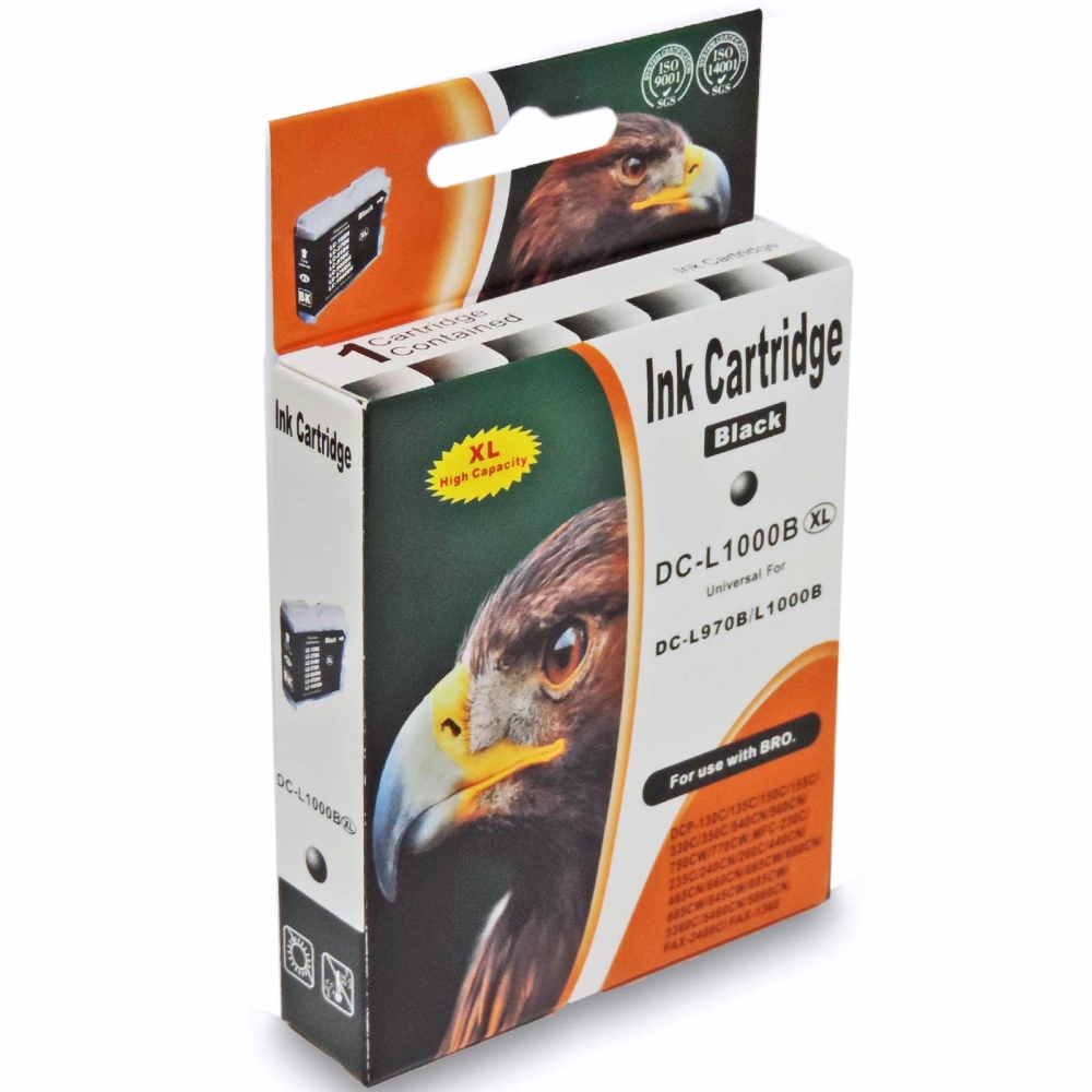 Kompatibel Brother LC-970 XXL, LC-1000 XXL Set 5 Druckerpatronen alle Farben von D&C