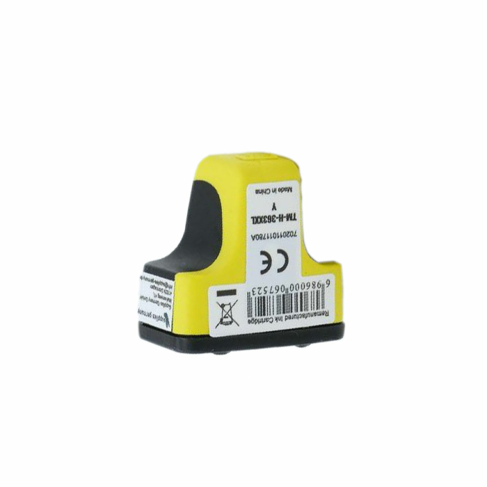Tinte kompatibel HP 363XL, C8773EE Y Yellow Gelb Druckerpatrone für 500 Seiten von D&C  für HP PhotoSmart Drucker Series