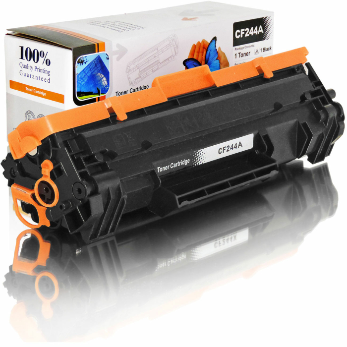 Kompatibel Toner HP LaserJet Pro M15w (CF244A / 44A) Schwarz Tonerkassette für HP LaserJet Pro M 15 w Drucker