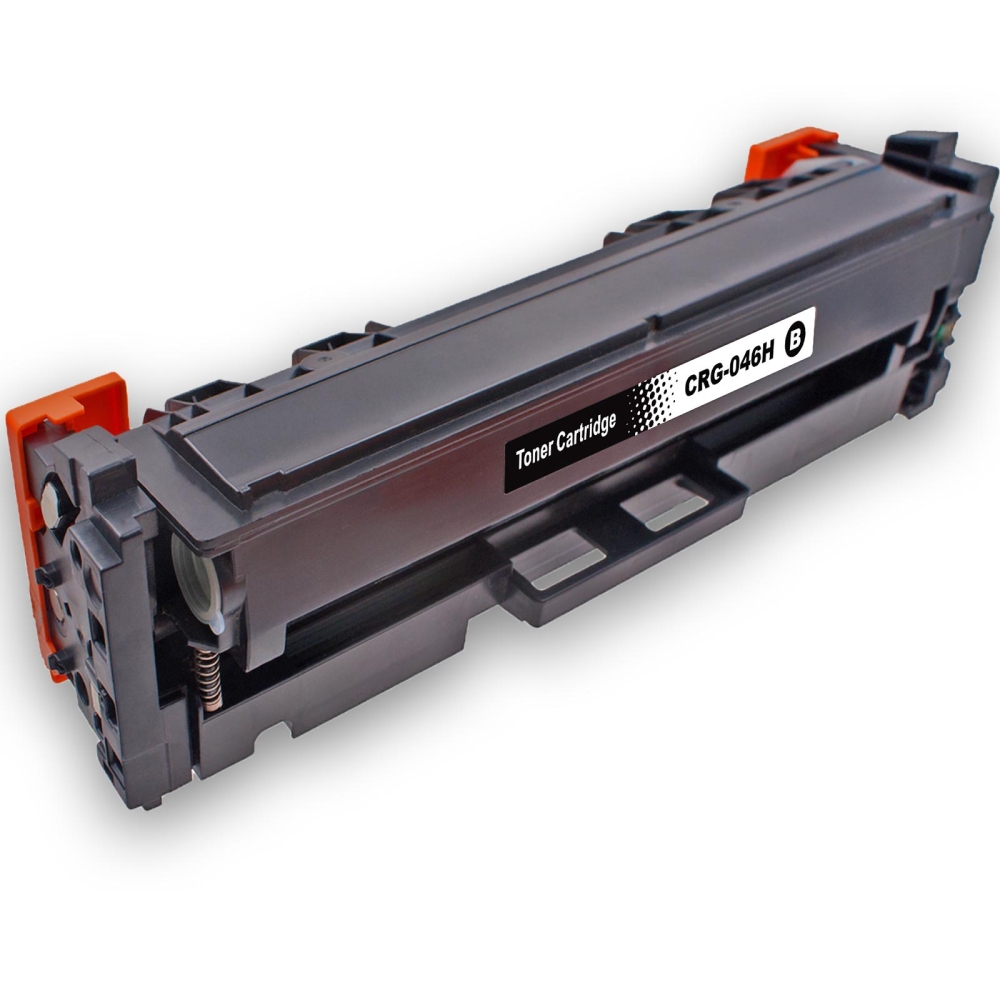 Kompatibel Canon 046H / 046, 1254C002 BK Schwarz Black Toner Patrone für 6.300 Seiten von D&C