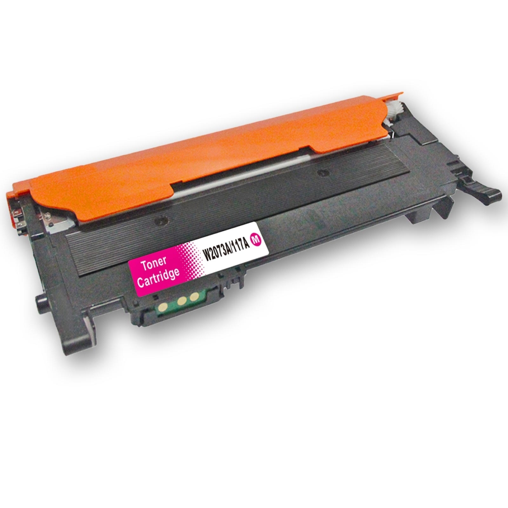 Toner kompatibel HP 117A BK / 117A C / 117A M / 117A Y / W2070A - W2073A Sparset 4 Toner mit Chip alle Farben von D&C