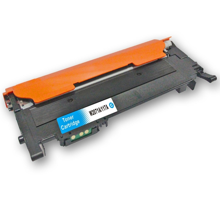 Kompatibel HP 117A, W2071A C Cyan Blau Toner Patrone...