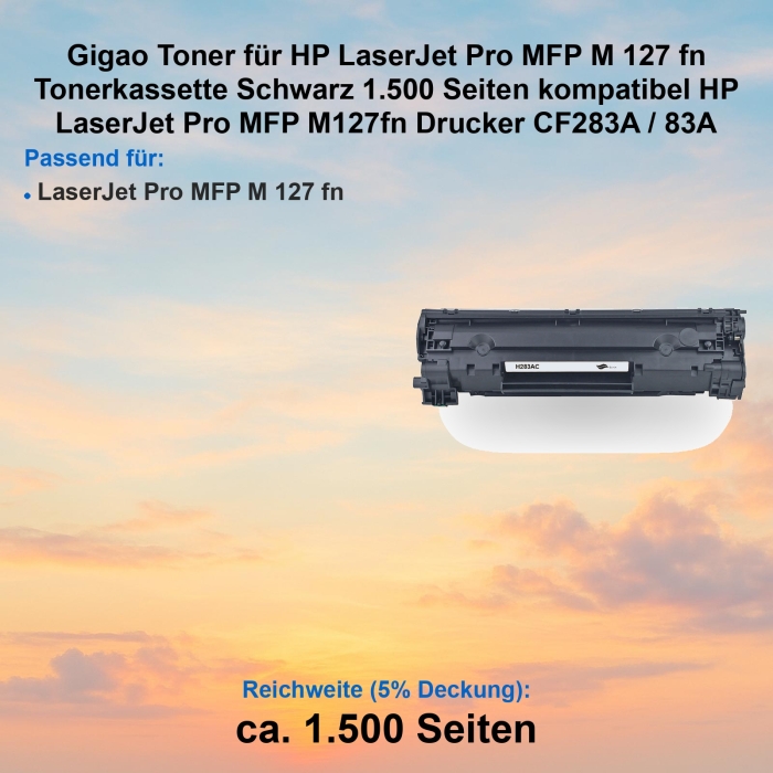 Kompatibel Toner für HP LaserJet Pro MFP M127fn...