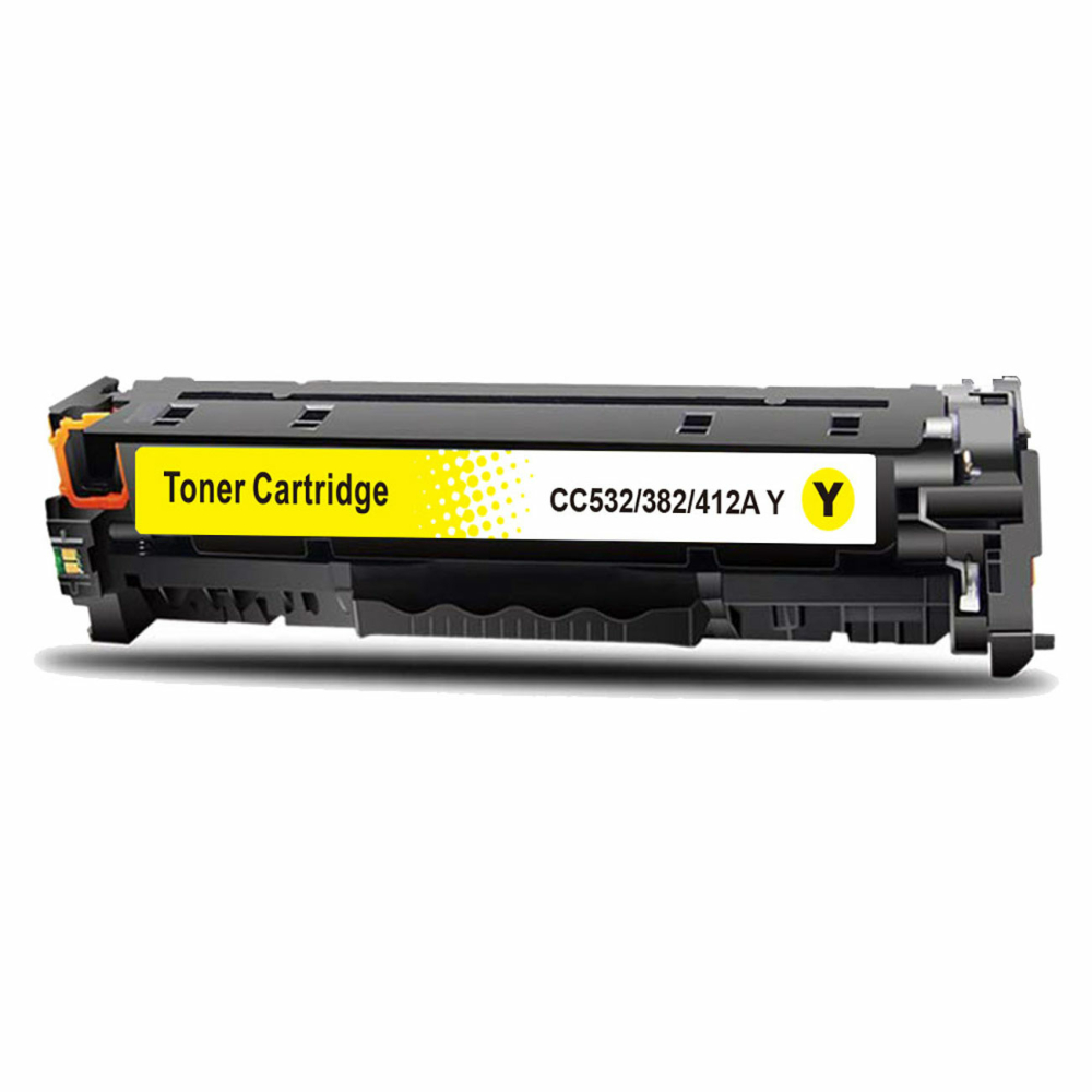 Kompatibel HP 304A, CC532A Y Yellow Gelb Toner Patrone für 2.800 Seiten von Gigao