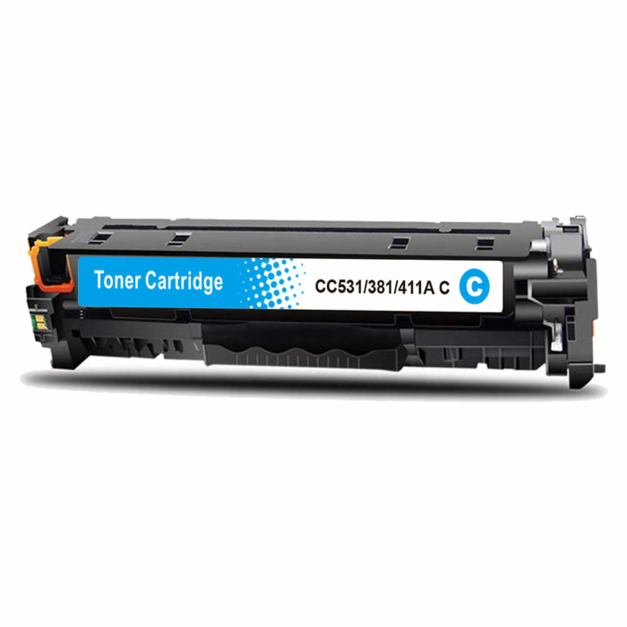 Kompatibel Toner HP Color LaserJet CP2026DN (304A, CC531A) Cyan Tonerkassette für HP Color LaserJet CP 2026 DN Drucker