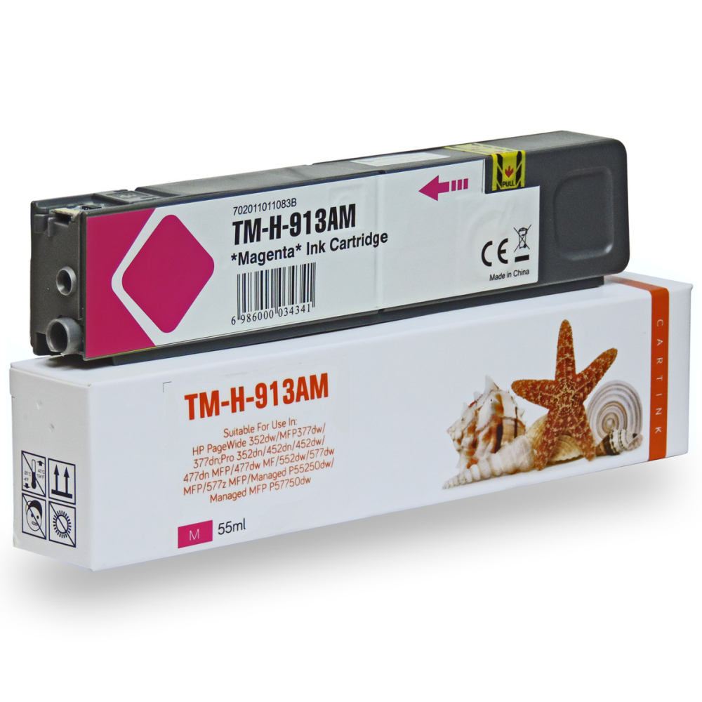 Kompatibel HP 913A, F6T78AE M Magenta Rot Druckerpatrone für 3.000 Seiten von Gigao