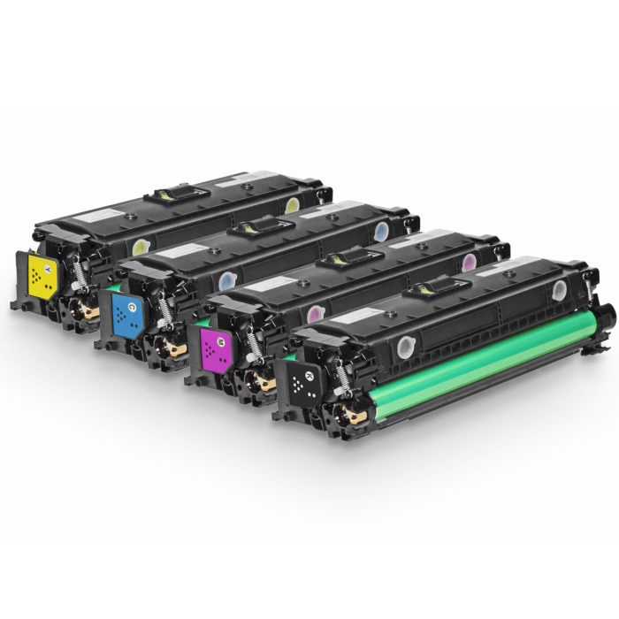 Kompatibel HP 508X: CF360X, CF361X, CF362X, CF363X Sparset 4 Toner alle Farben von Gigao