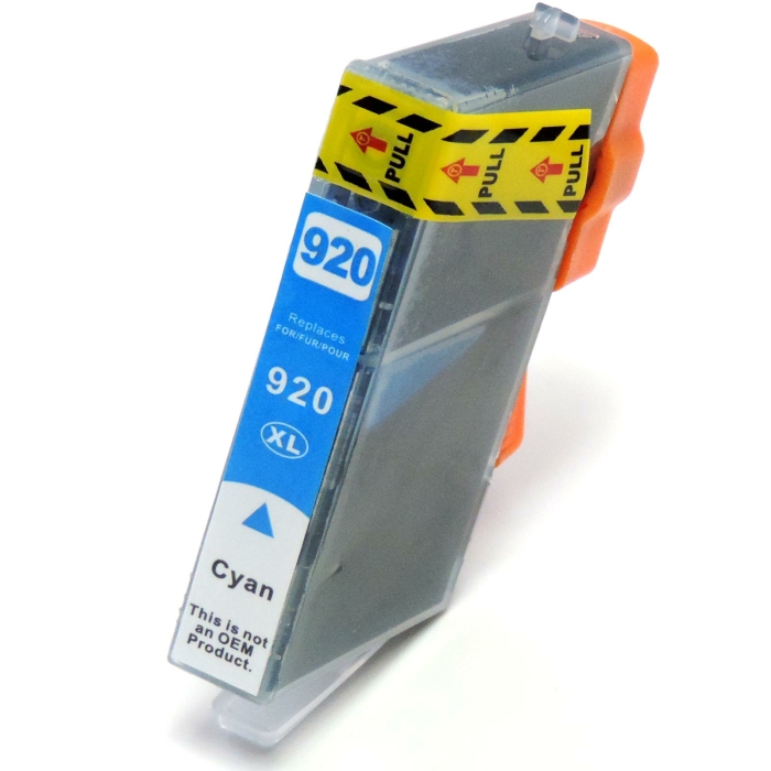 Kompatibel HP 920XL, CD972AE C Cyan Blau Druckerpatrone für 700 Seiten von D&C