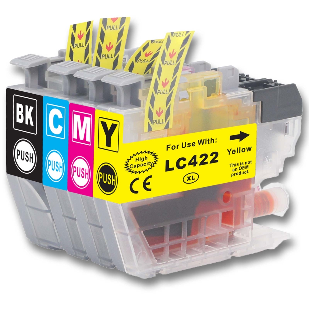Gigao LC-422XL Kompatibel Tintenpatronen für Brother MFC-J6940DW - 4er Set CMYK
