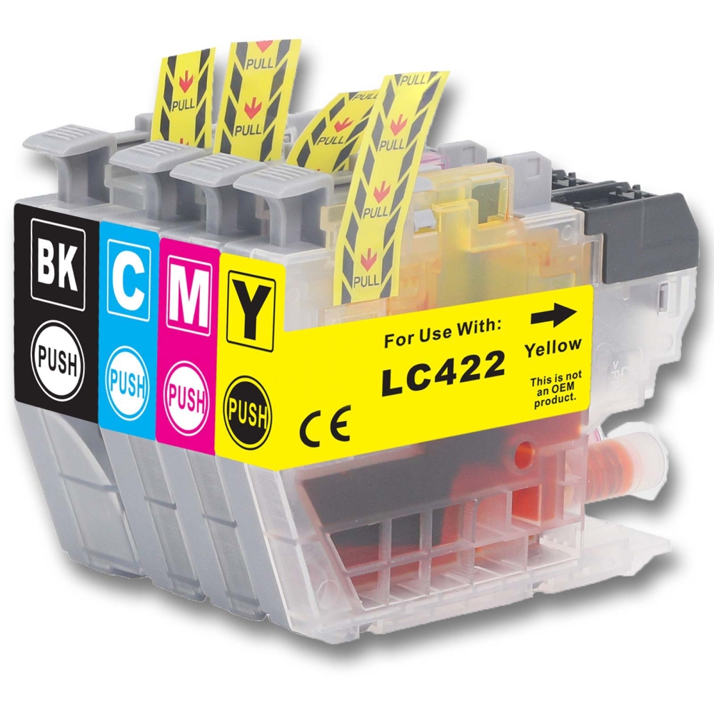 Gigao LC-422 Tintenpatronen-Set kompatibel mit Brother MFC-J5740DW - 4 Farben