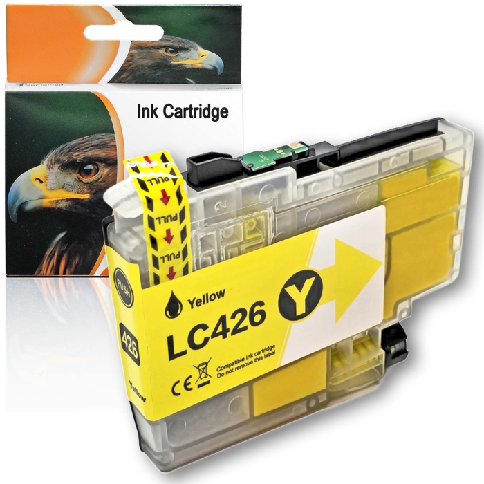 Gigao LC-426 Kompatibel Tintenpatronen Set für Brother MFC-J4340DW (4er Pack BCMY)