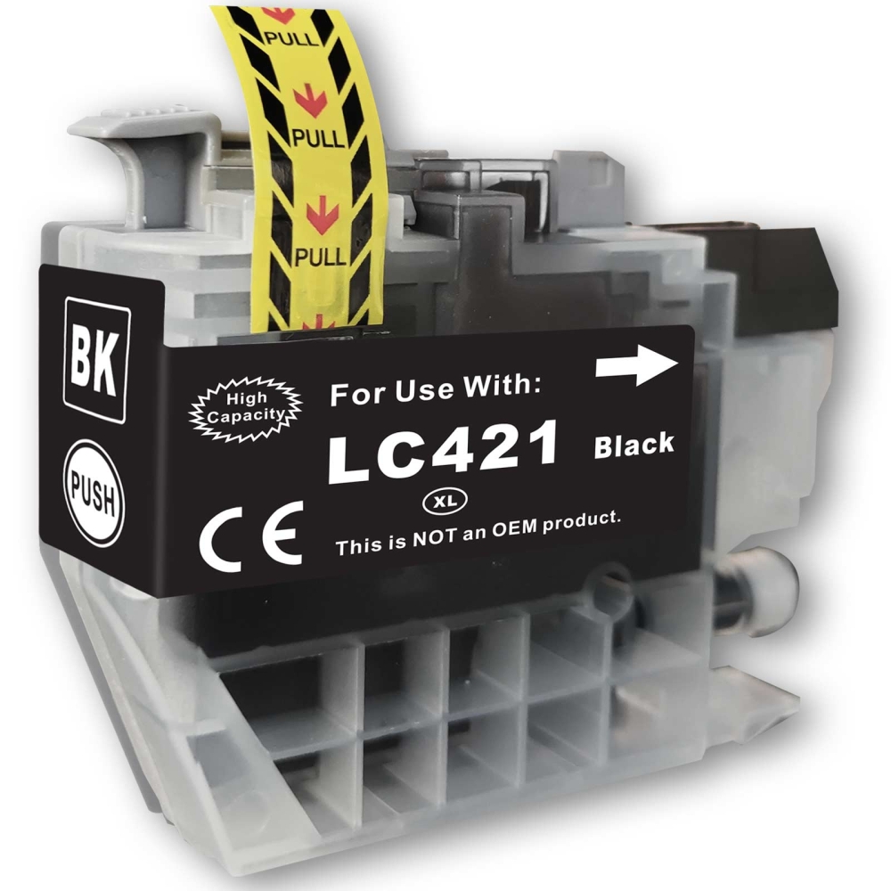 Gigao LC-421 XL Tintenpatronen Set kompatibel mit Brother für DCP-J1800DW - 4 Farben Multipack