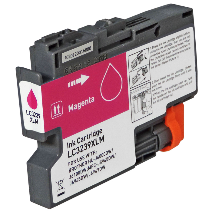 Gigao LC-3239XL Tintenpatronen Set XL kompatibel mit Brother für MFC-J6945DW - 4er Pack CMYK