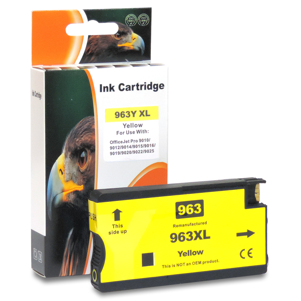 D&C HP 963XL Kompatibel 4er-Set Tintenpatronen für HP OfficeJet Pro 9012 Serie