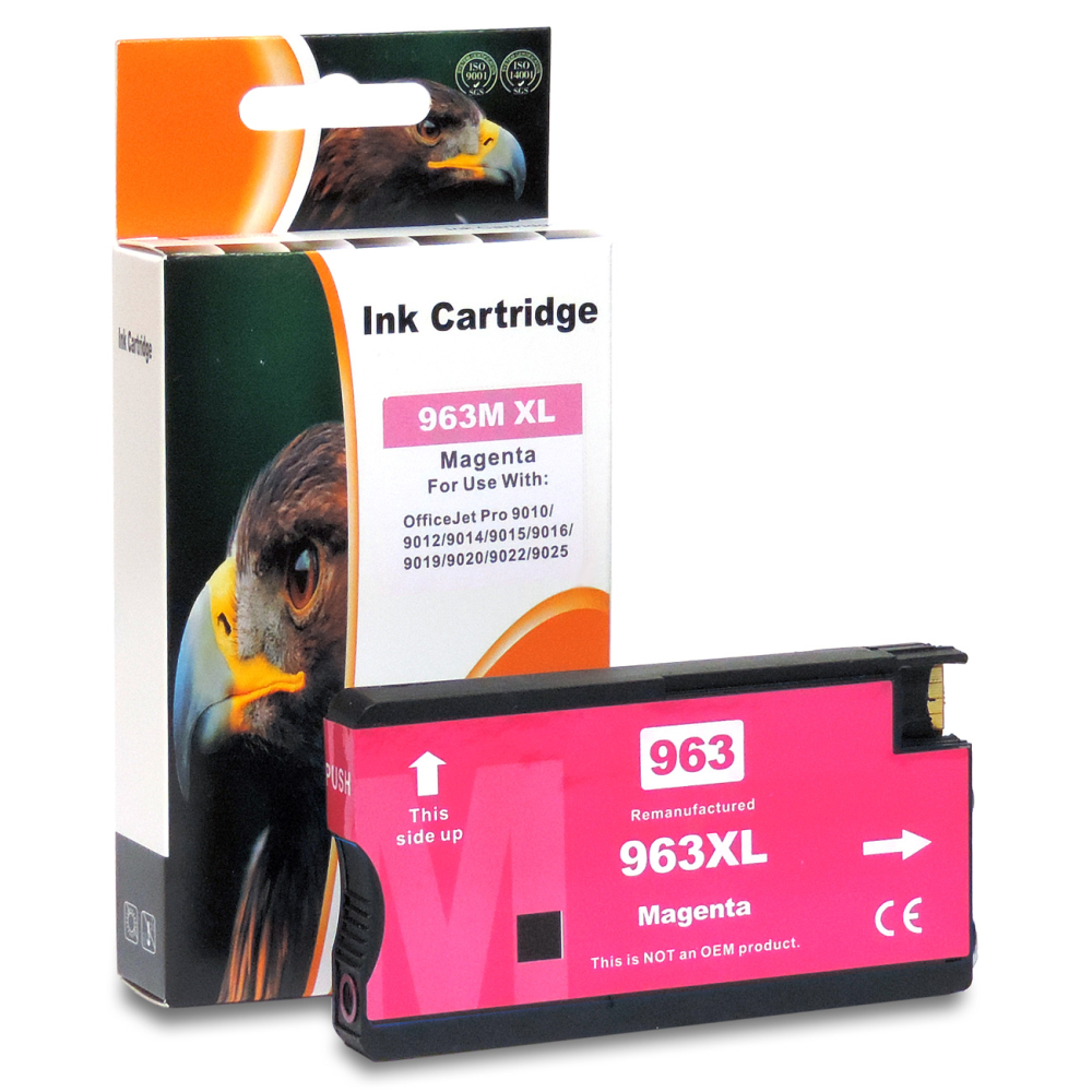 D&C Kompatibel HP 963XL 4er Set Tintenpatronen für HP OfficeJet Pro 9020