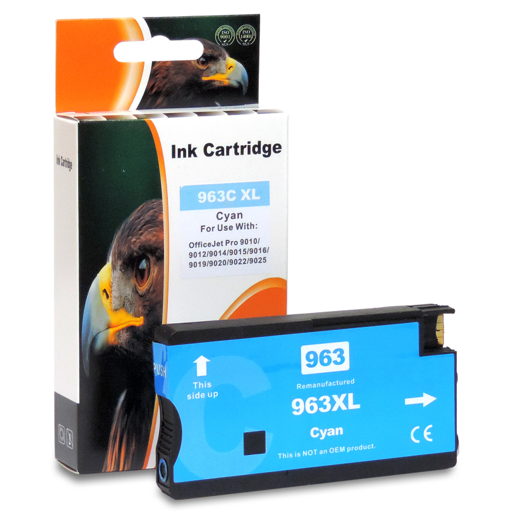 D&C HP 963XL Kompatibel 4er Set für HP OfficeJet Pro 9022