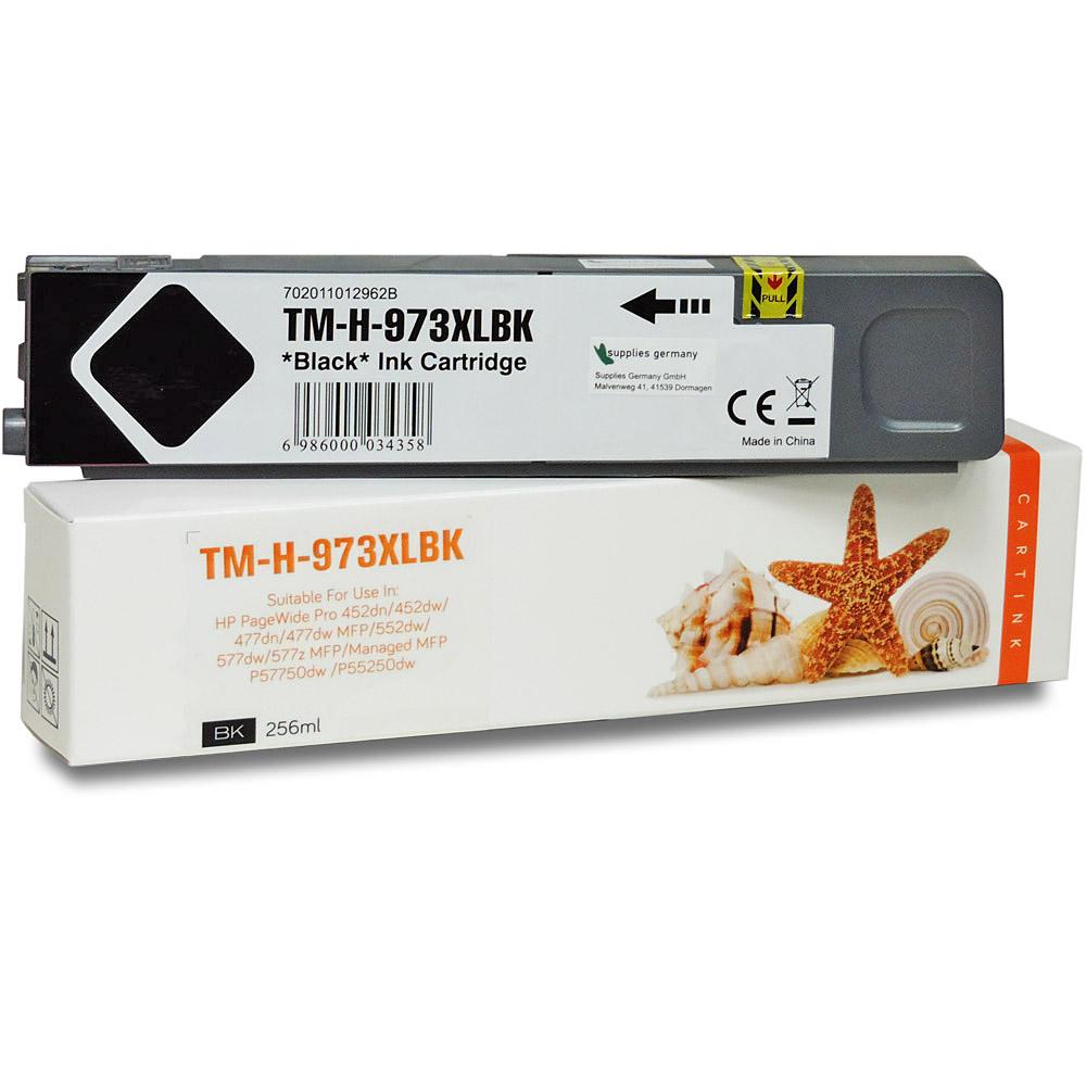 Gigao HP 973X XL Tintenpatronen 4er-Set für HP PageWide Pro 452dw - Kompatibel