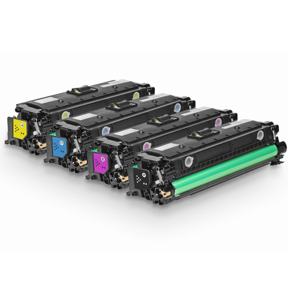 HP 508X Kompatibel Toner-Set CMYK für HP Color LaserJet Managed M553dnm - Gigao Premium Series