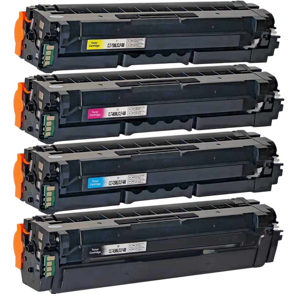 D&C Toner für Samsung CLX-6260FR Premium Line - CMYK Multipack kompatibel SUxxxA/ CLT-x506L
