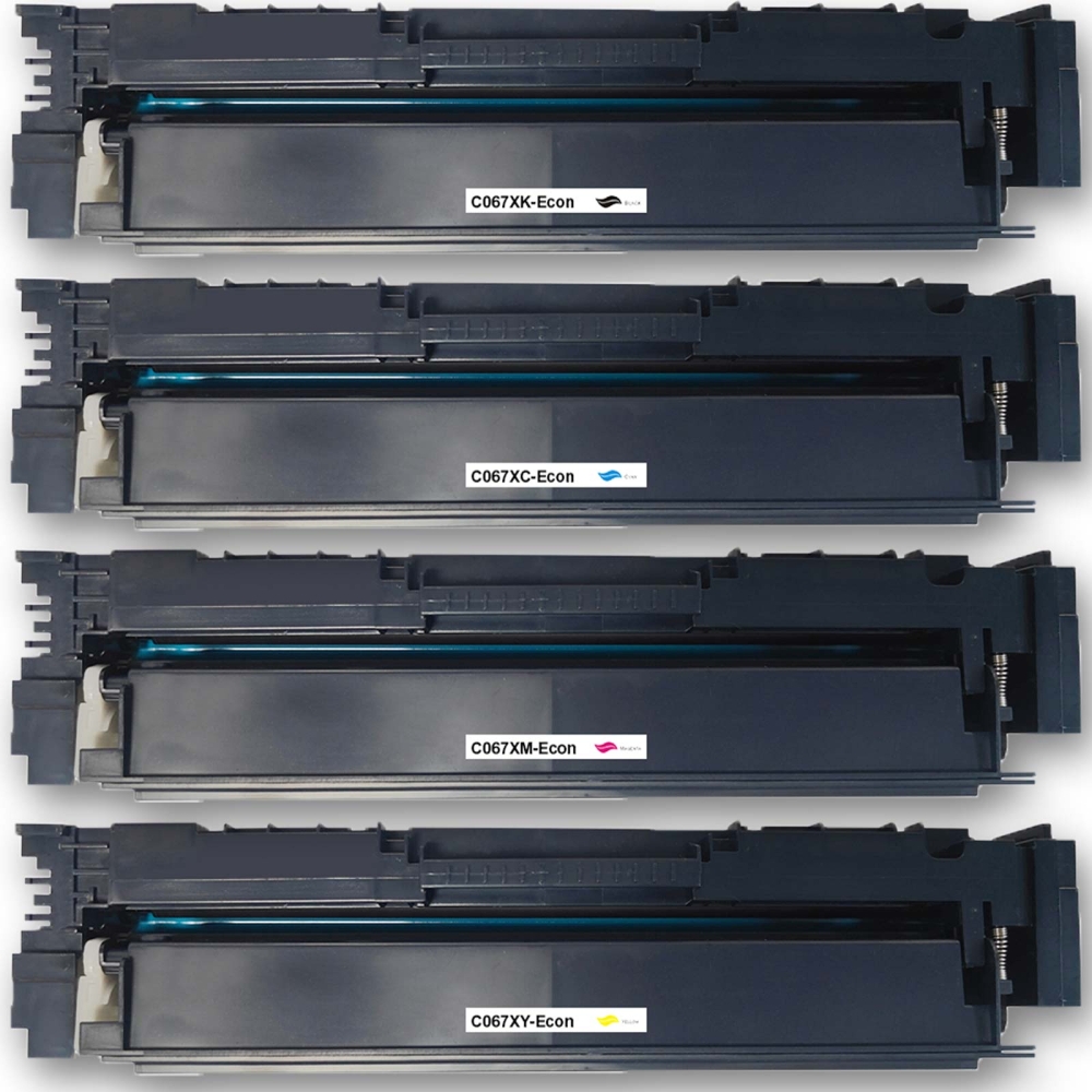 Gigao Toner kompatibel Canon 067H Toner-Set für i-SENSYS LBP-631 Cw - CMYK Multipack
