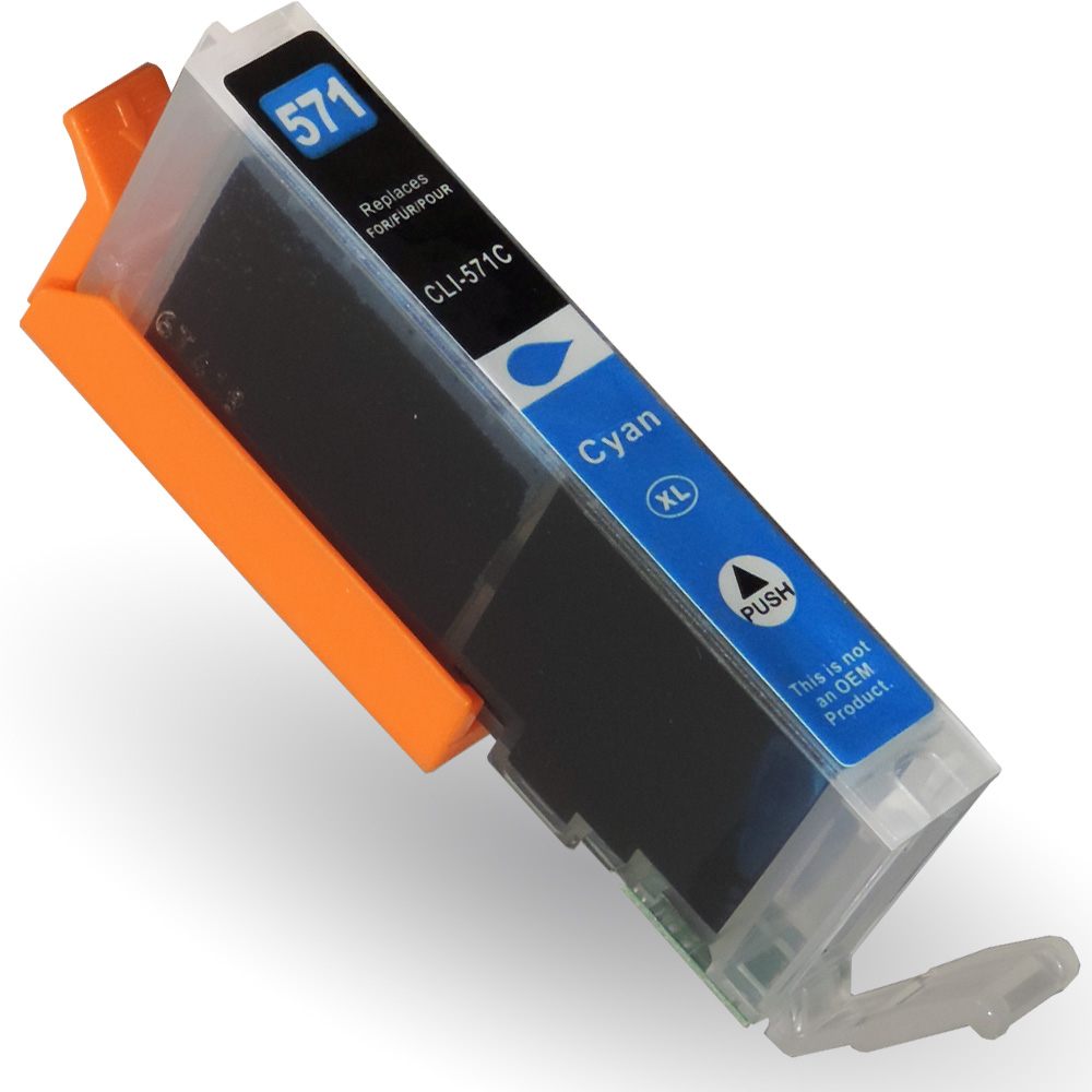 10 Tinten für Pixma MG5750 kompatibel Canon CLI-571 XL / PGI-570 XL Multipack von D&C
