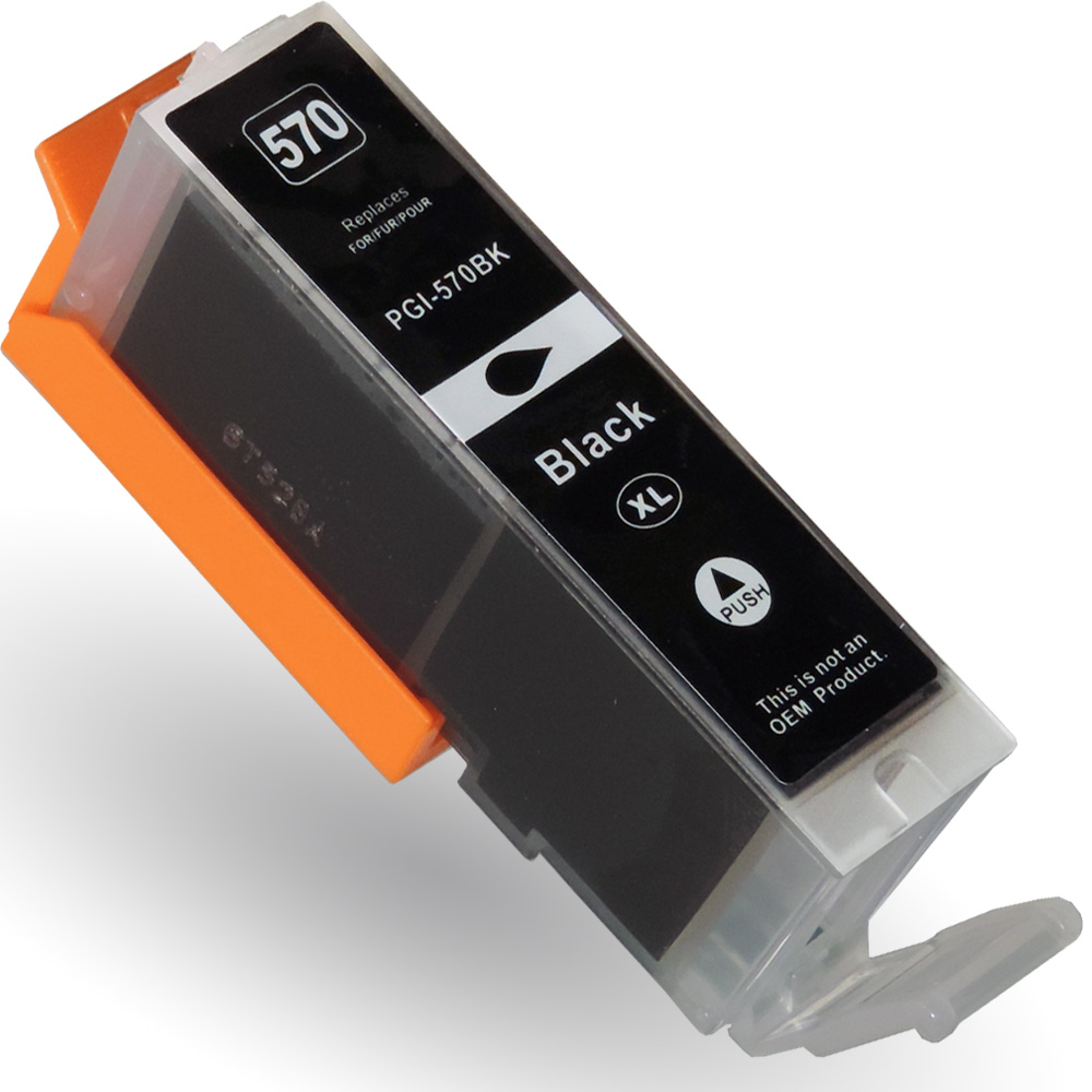 10 Tinten für Pixma TS5051 kompatibel Canon CLI-571 XL / PGI-570 XL Multipack von D&C
